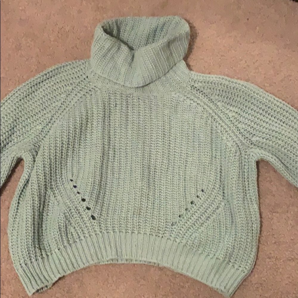 UO cropped knit sweater